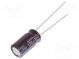 Kondenzátor  elektrolytický  low ESR  THT  120uF  35VDC  Ø8x15mm