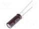 Kondenzátor  elektrolytický  low ESR  THT  180uF  35VDC  Ø8x20mm