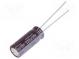 Kondenzátor  elektrolytický  low ESR  THT  220uF  35VDC  Ø8x20mm