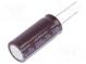 Kondenzátor  elektrolytický  low ESR  THT  3300uF  35VDC  Ø18x40mm