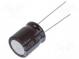 Kondenzátor  elektrolytický  low ESR  THT  390uF  35VDC  ±20%