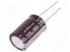Kondenzátor  elektrolytický  low ESR  THT  220uF  100VDC  Ø16x25mm