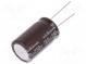 Kondenzátor  elektrolytický  THT  180uF  250VDC  Ø18x31,5mm  ±20%