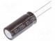 Kondenzátor  elektrolytický  THT  82uF  220VDC  Ø12,5x31,5mm  ±20%