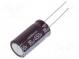 Kondenzátor  elektrolytický  THT  18uF  450VDC  Ø12,5x25mm  ±20%