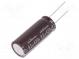 Kondenzátor  elektrolytický  THT  82uF  420VDC  Ø16x40mm  ±20%