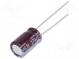Kondenzátor  elektrolytický  low ESR  THT  270uF  6,3VDC  ±20%