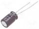 Kondenzátor  elektrolytický  low ESR  THT  150uF  25VDC  Ø8x13mm