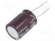 Kondenzátor  elektrolytický  low ESR  THT  4700uF  16VDC  Ø18x27mm