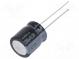 Kondenzátor  elektrolytický  THT  2200uF  6,3VDC  Ø12,5x15mm  ±20%