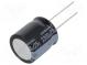 Kondenzátor  elektrolytický  THT  3300uF  25VDC  Ø18x20mm  ±20%
