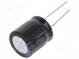 Kondenzátor  elektrolytický  THT  2200uF  35VDC  Ø18x20mm  ±20%