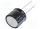 Kondenzátor  elektrolytický  THT  330uF  100VDC  Ø18x15mm  ±20%