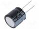 Kondenzátor  elektrolytický  THT  150uF  160VDC  Ø20x20mm  ±20%