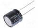 Kondenzátor  elektrolytický  THT  47uF  160VDC  Ø16x15mm  ±20%
