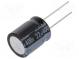 Kondenzátor  elektrolytický  THT  22uF  400VDC  Ø16x20mm  ±20%