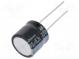 Kondenzátor  elektrolytický  THT  3300uF  6,3VDC  Ø16x15mm  ±20%