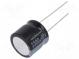 Kondenzátor  elektrolytický  THT  3300uF  10VDC  Ø16x15mm  ±20%