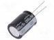 Kondenzátor  elektrolytický  THT  6800uF  16VDC  Ø18x25mm  ±20%