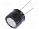Kondenzátor  elektrolytický  THT  2200uF  25VDC  Ø18x15mm  ±20%