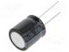 Kondenzátor  elektrolytický  THT  3300uF  25VDC  Ø18x20mm  ±20%