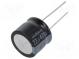 Kondenzátor  elektrolytický  THT  22uF  400VDC  Ø18x15mm  ±20%