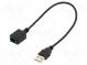 Adaptér USB/AUX  Mazda  Mazda 6 2014->,Mazda CX-9 2013 ->