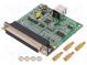 Analogových vstupů/výstupů  10ksps  D-Sub 37pin  500mA  70x70mm