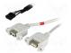 Adaptér  USB 2.0  USB A zásuvka x2,kolíkový konektor 5pin x2