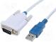 Modul  integrovaný pro kabel  RS232,USB  D-Sub 9pin,USB A  5m