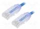 Patch cord  TX6-28™,U/UTP  6  lanko  Cu  LSZH  modrá  Dél  0,5m