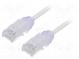 Patch cord  F/UTP,TX6A-28™  6a  drát  Cu  LSZH  zelená  Dél  0,5m