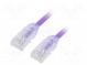 Patch cord  F/UTP,TX6A-28™  6a  drát  Cu  LSZH  fialová  Dél  2m