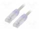 Patch cord  TX6™ PLUS,U/UTP  6  lanko  Cu  LSZH  šedá  Dél  5m  24AWG