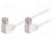 Patch cord  U/UTP  5e  lanko  CCA  PVC  bílá  5m  26AWG