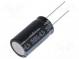 Kondenzátor  elektrolytický  THT  15000uF  6,3VDC  Ø16x31,5mm