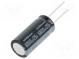Kondenzátor  elektrolytický  THT  6800uF  25VDC  Ø16x35mm  ±20%