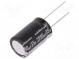 Kondenzátor  elektrolytický  THT  2200uF  35VDC  Ø16x25mm  ±20%