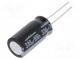 Kondenzátor  elektrolytický  THT  330uF  100VDC  Ø12,5x25mm  ±20%