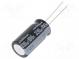 Kondenzátor  elektrolytický  THT  330uF  100VDC  Ø12,5x25mm  ±20%