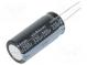 Kondenzátor  elektrolytický  THT  330uF  200VDC  Ø18x40mm  ±20%