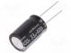 Kondenzátor  elektrolytický  THT  33uF  400VDC  Ø16x25mm  ±20%