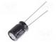 Kondenzátor  elektrolytický  THT  4,7uF  350VDC  Ø8x11,5mm  ±20%