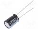 Kondenzátor  elektrolytický  THT  2,2uF  450VDC  Ø8x11,5mm  ±20%