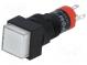 Switch  push-button  Pos  2  SPDT  0.5A/250VAC  1A/24VDC  ON-(ON)
