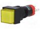 Switch  push-button  Pos  2  SPDT  0.5A/250VAC  1A/24VDC  ON-(ON)