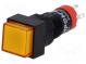 Switch  push-button  Pos  2  SPDT  0.5A/250VAC  1A/24VDC  ON-(ON)