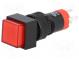 Switch  push-button  Pos  2  SPDT  0.5A/250VAC  1A/24VDC  ON-(ON)