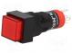 Switch  push-button  Pos  2  SPDT  0.5A/250VAC  1A/24VDC  ON-ON