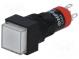 Switch  push-button  Pos  2  SPDT  0.5A/250VAC  1A/24VDC  ON-ON
